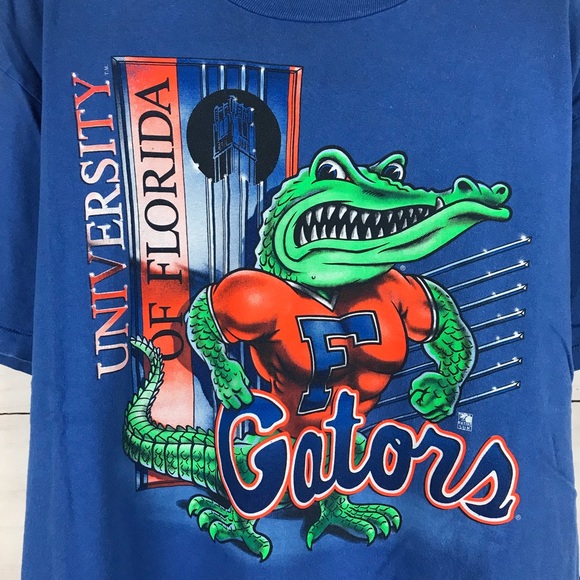 Vintage 1990s UF Florida Gators T-Shirt - Picture 2 of 5